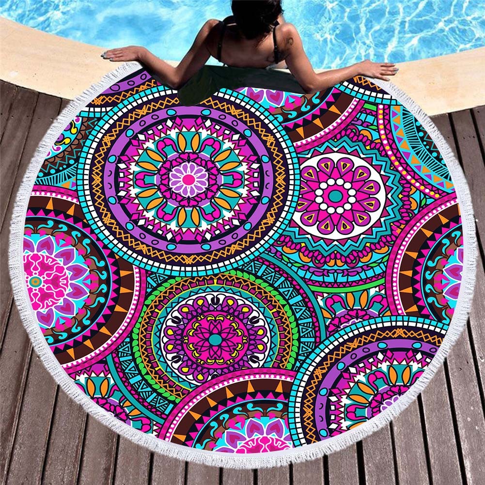 Round Beach Towel