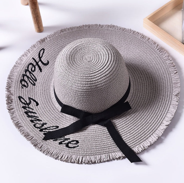 Beautiful Big Beach Hat