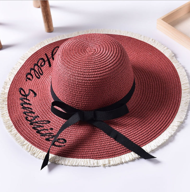 Beautiful Big Beach Hat