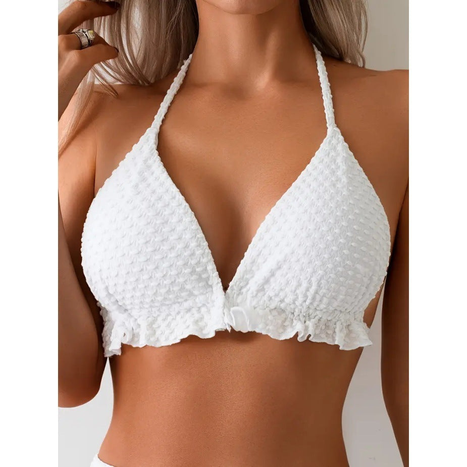 Polka Dot Bikini 3-Piece Set