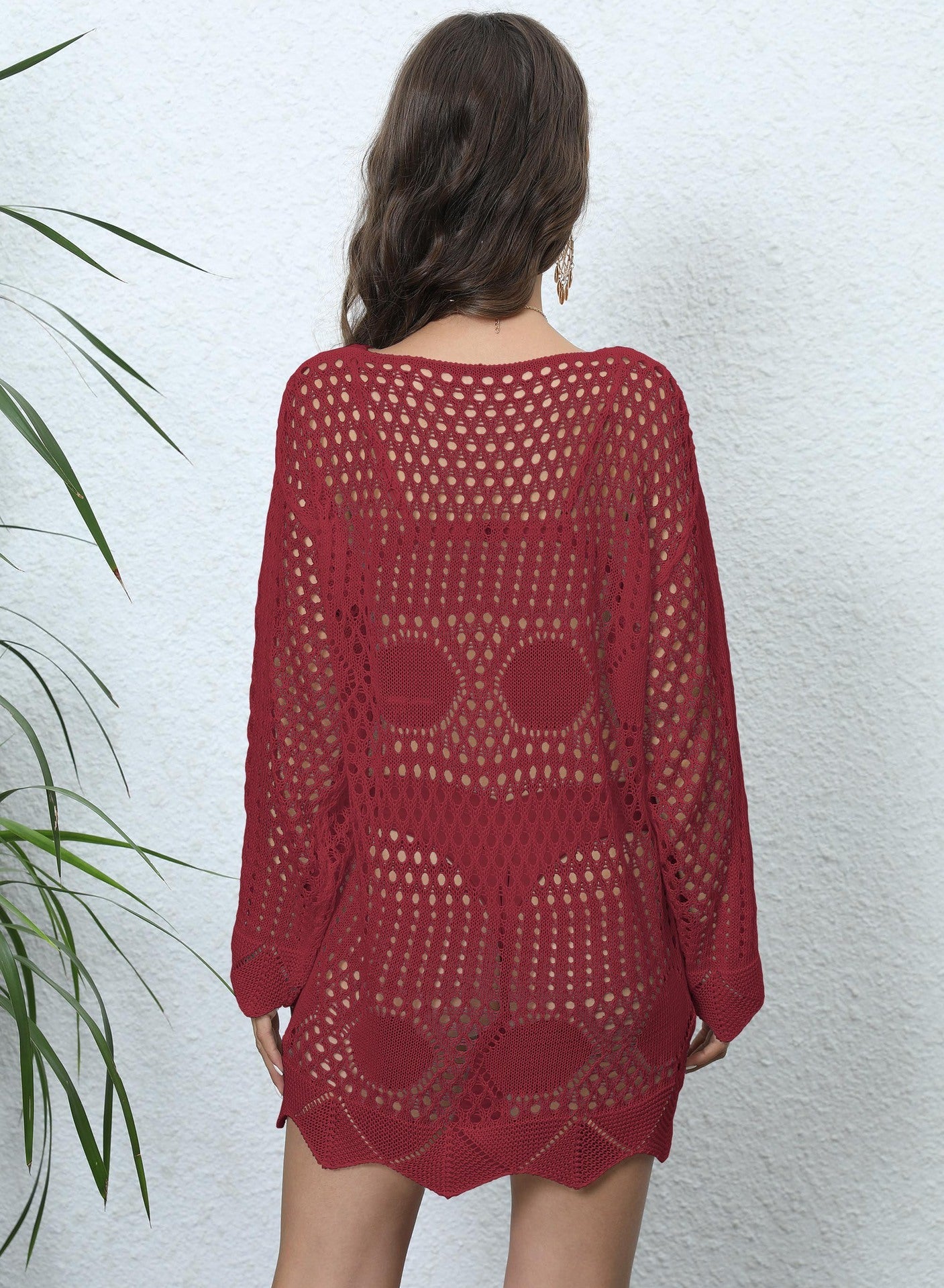 Long sleeves Bikini Cover Up
