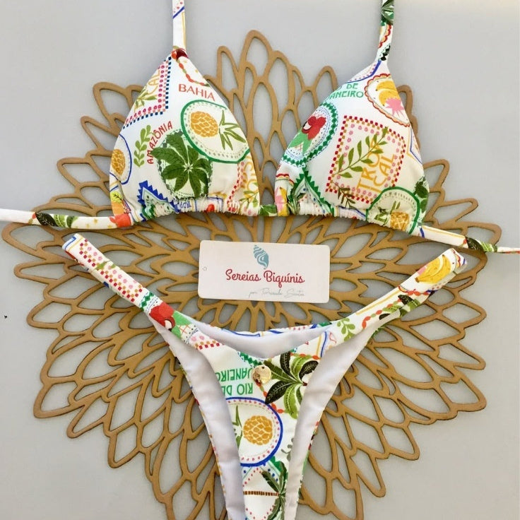 Brezillian Split Bikini Set