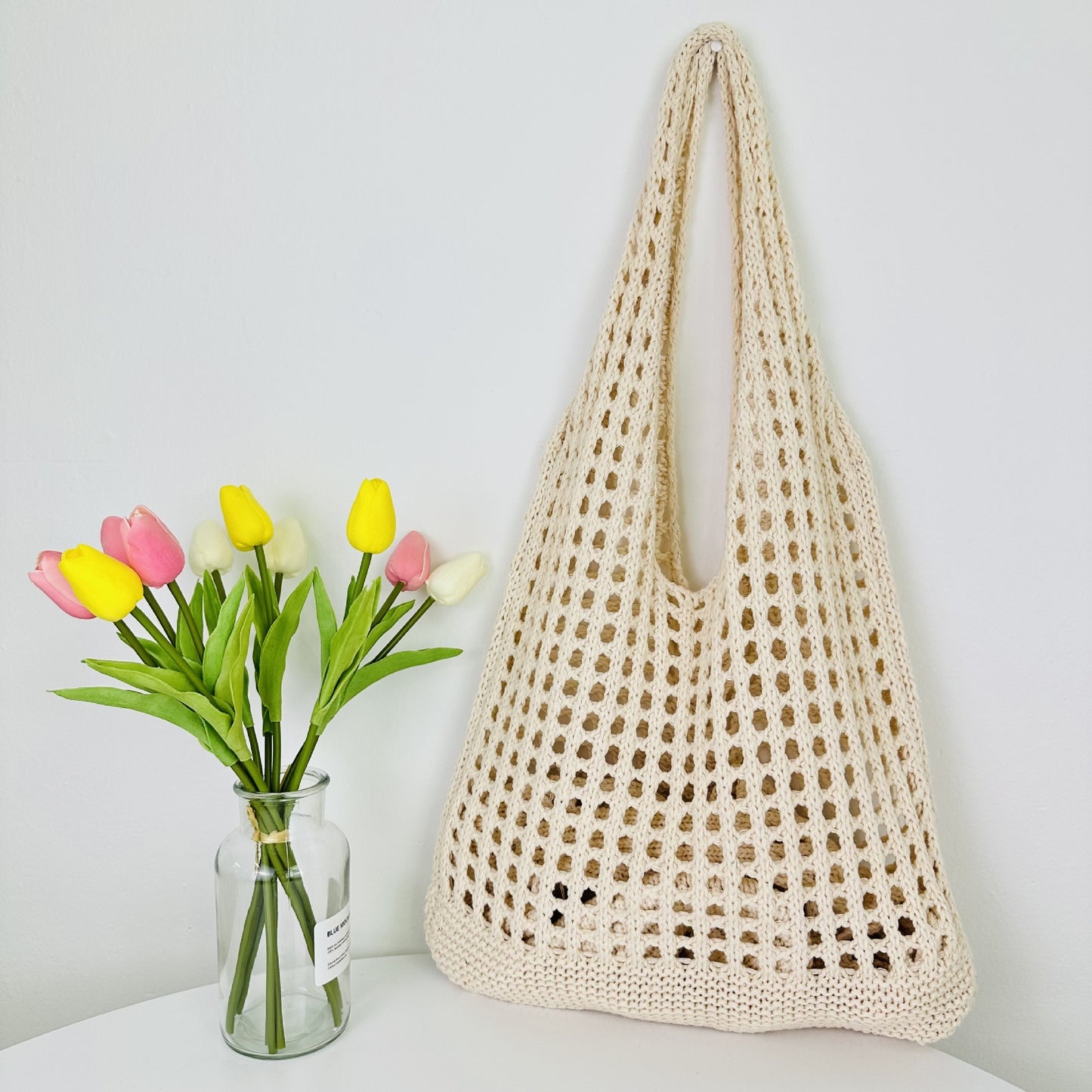 Knitted Beach Bag