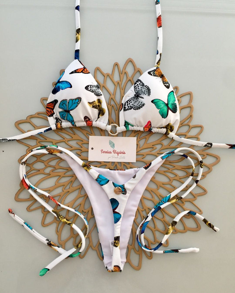 Brezillian Split Bikini Set