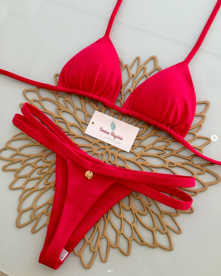 Brezillian Split Bikini Set