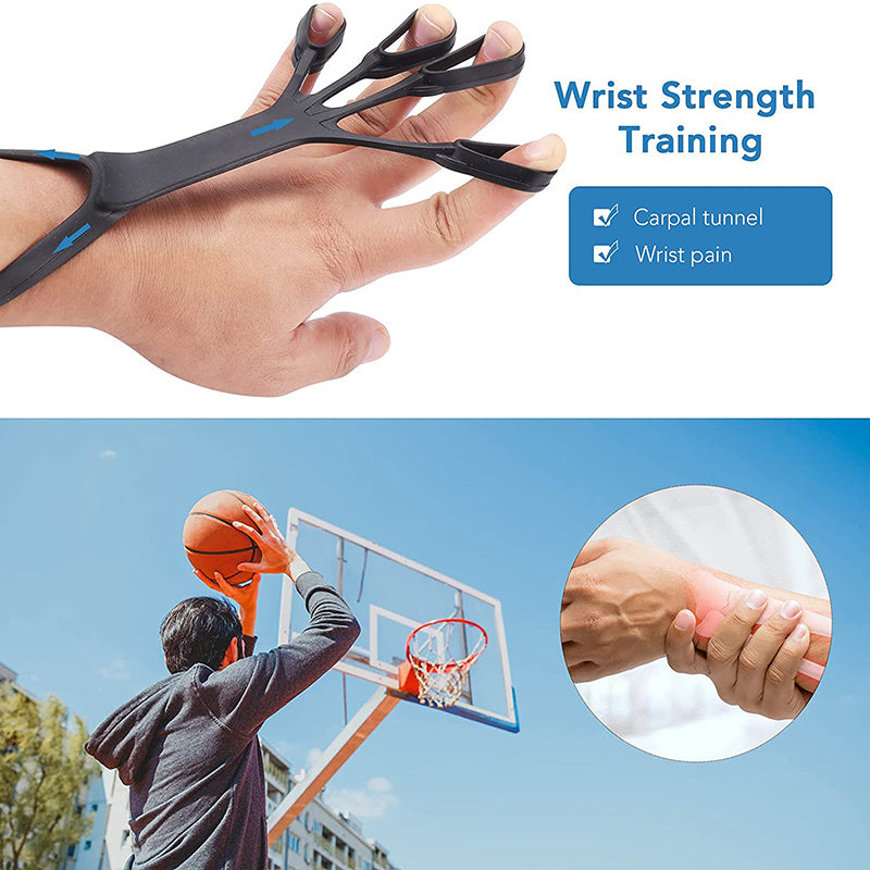 Silicone Finger Exercise Stretcher Rehabilitation Training