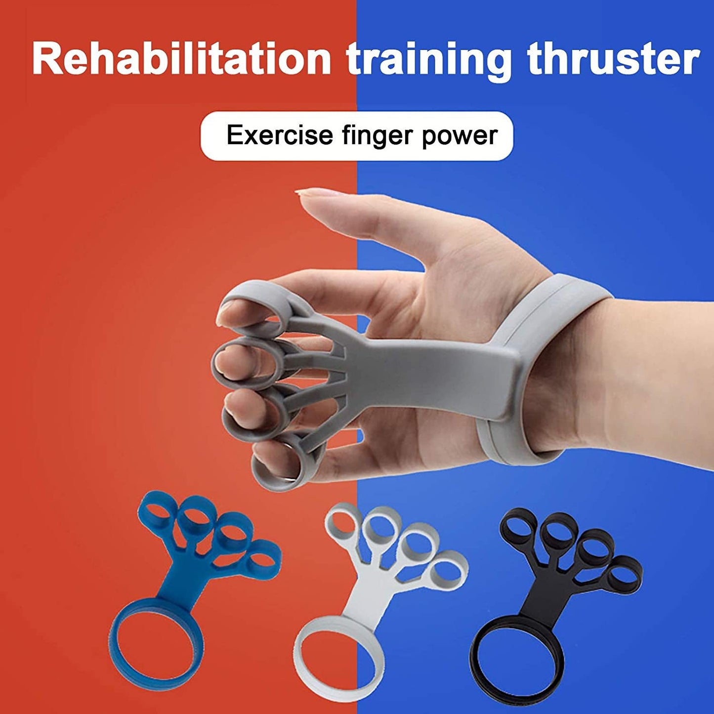 Silicone Finger Exercise Stretcher Rehabilitation Training