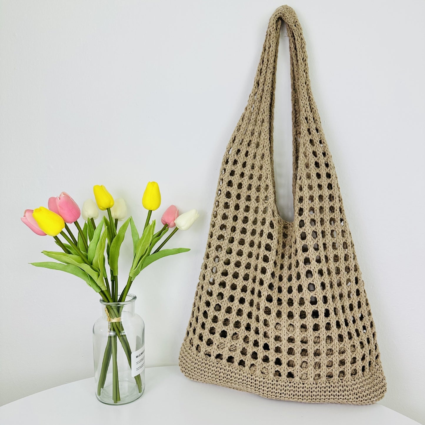 Knitted Beach Bag