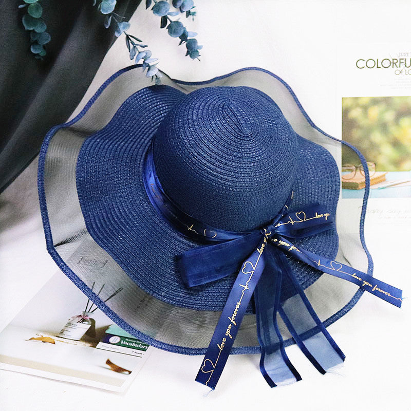 Seaside Foldable Bow Hat