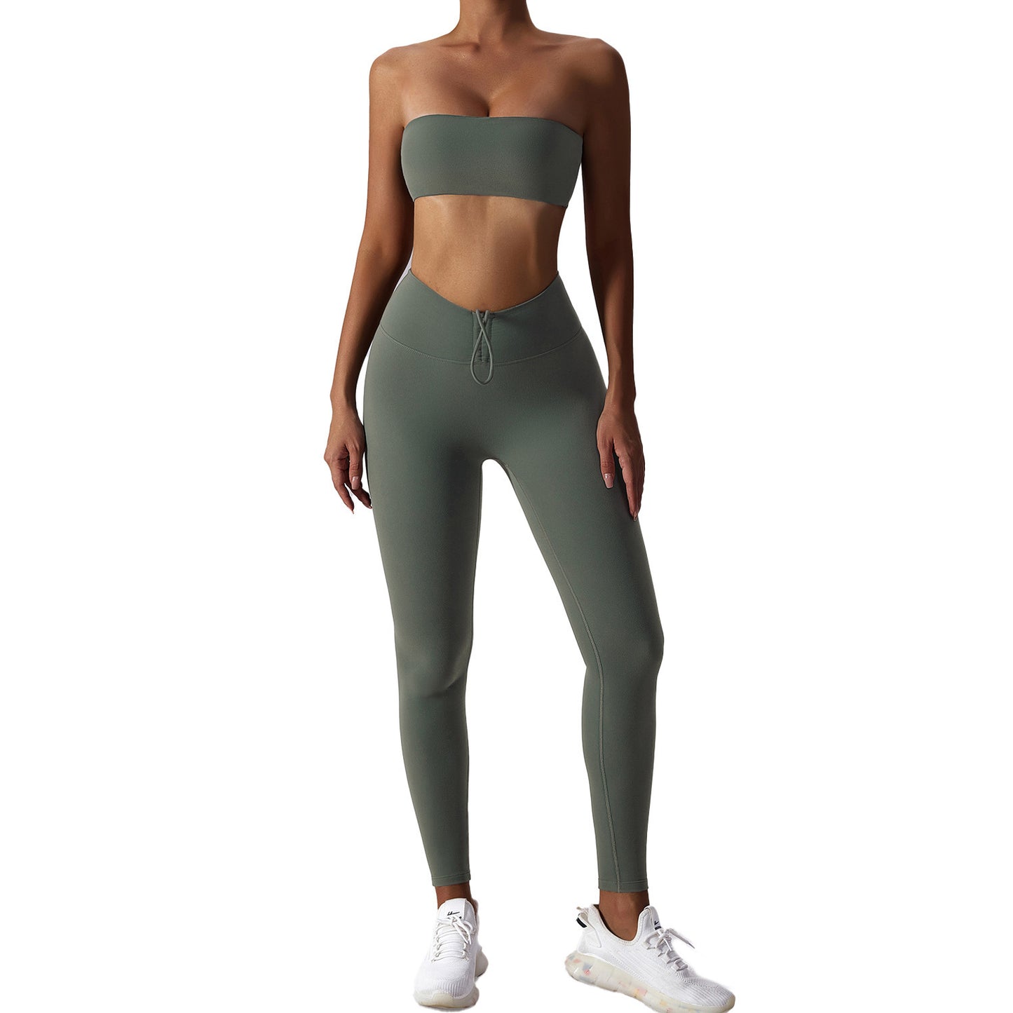 Trendy Yoga Clothes Set