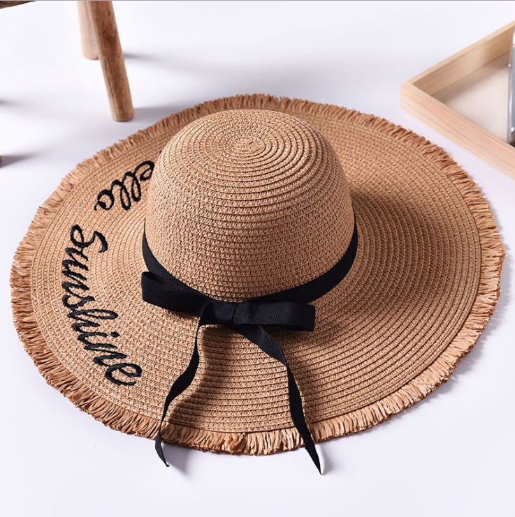 Beautiful Big Beach Hat