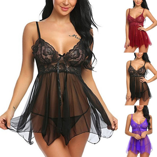 Sexy Lingerie Front Slit