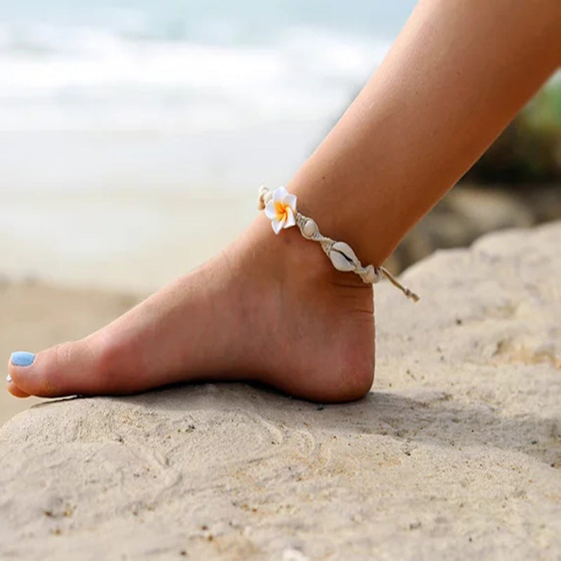 Beach SeaShell Anklet