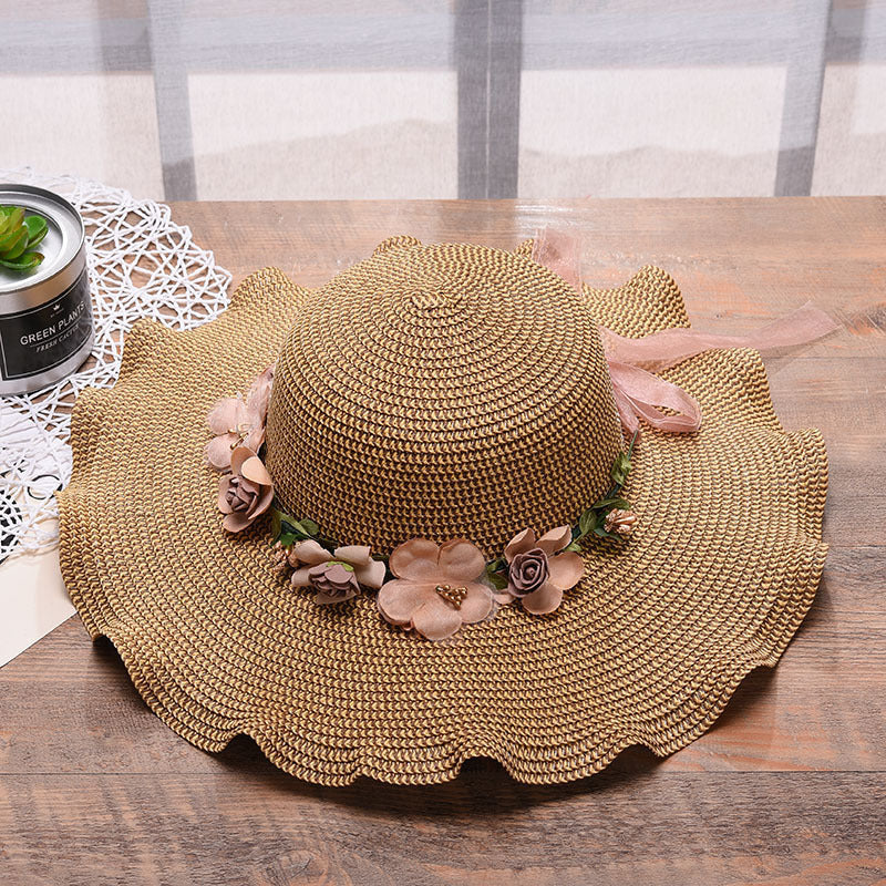 Elegant Wide Brim Beach Hat