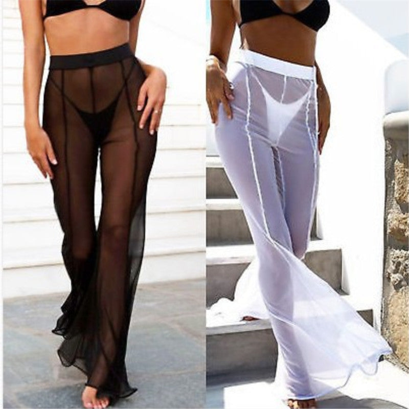 See Through Cover Up Trousers