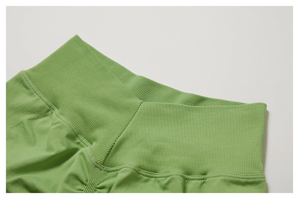 Seamless Yoga Bra & Shorts