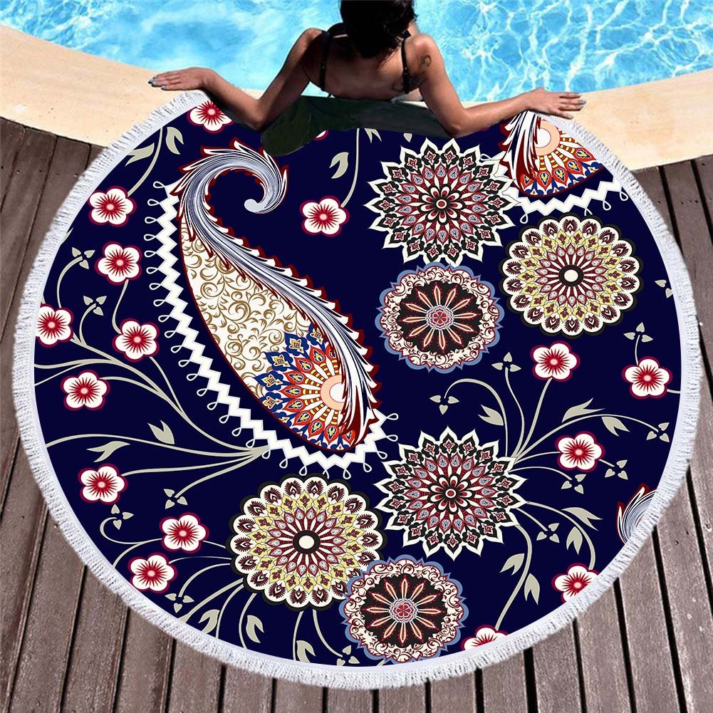 Round Beach Towel