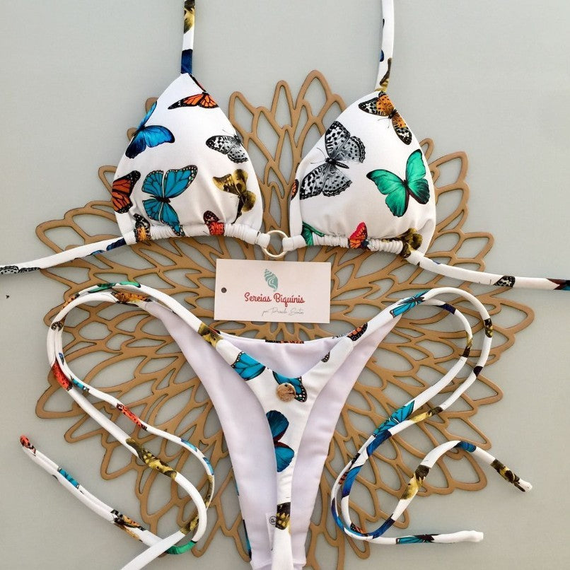 Brezillian Split Bikini Set