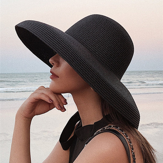 Big brim beach straw hat