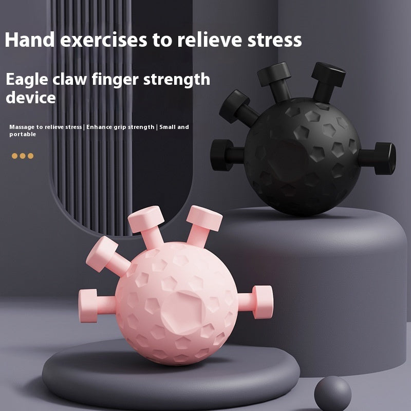 Finger Grip Strength Trainer – Adjustable Resistance Ball