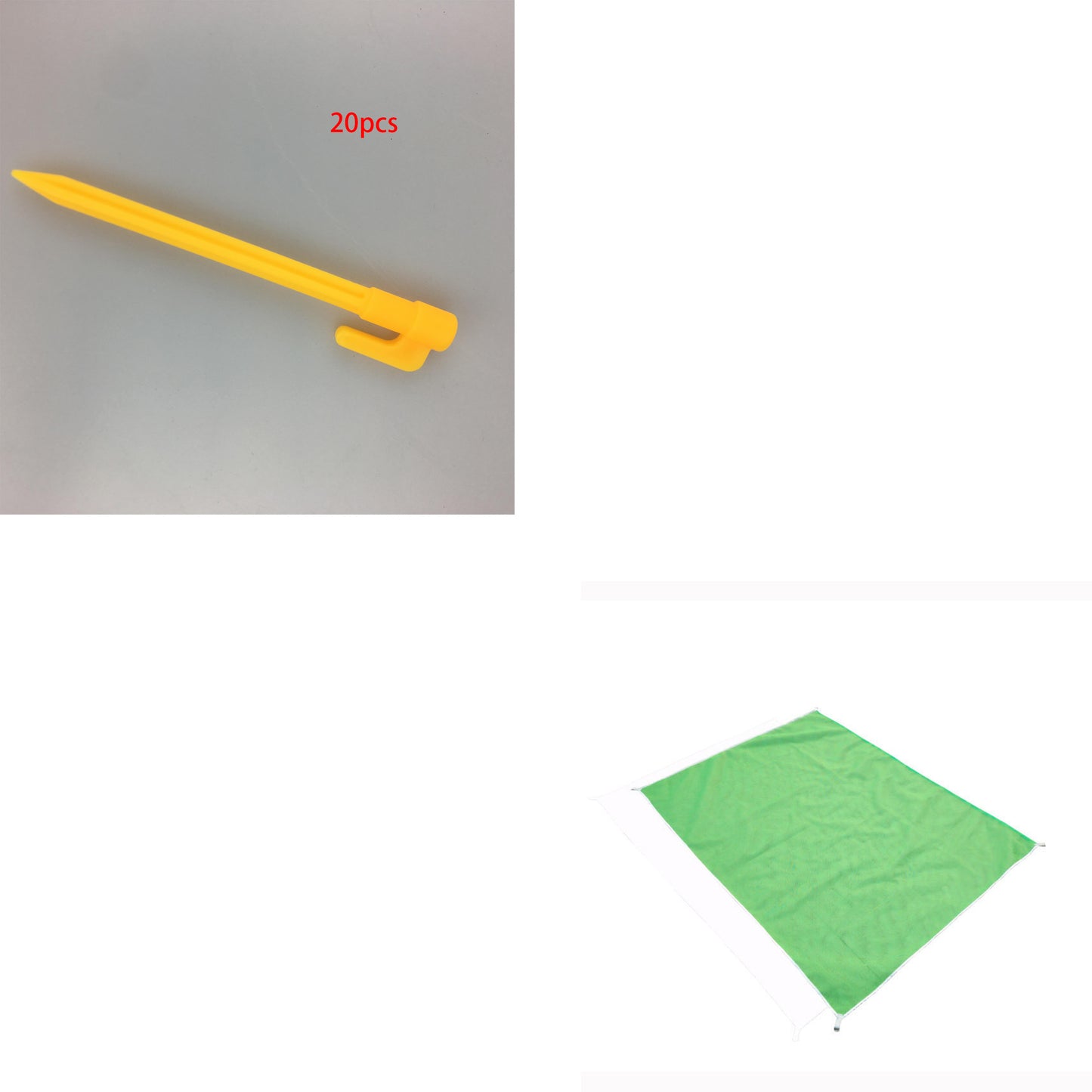 Folding Beach Mat with Sand Leak