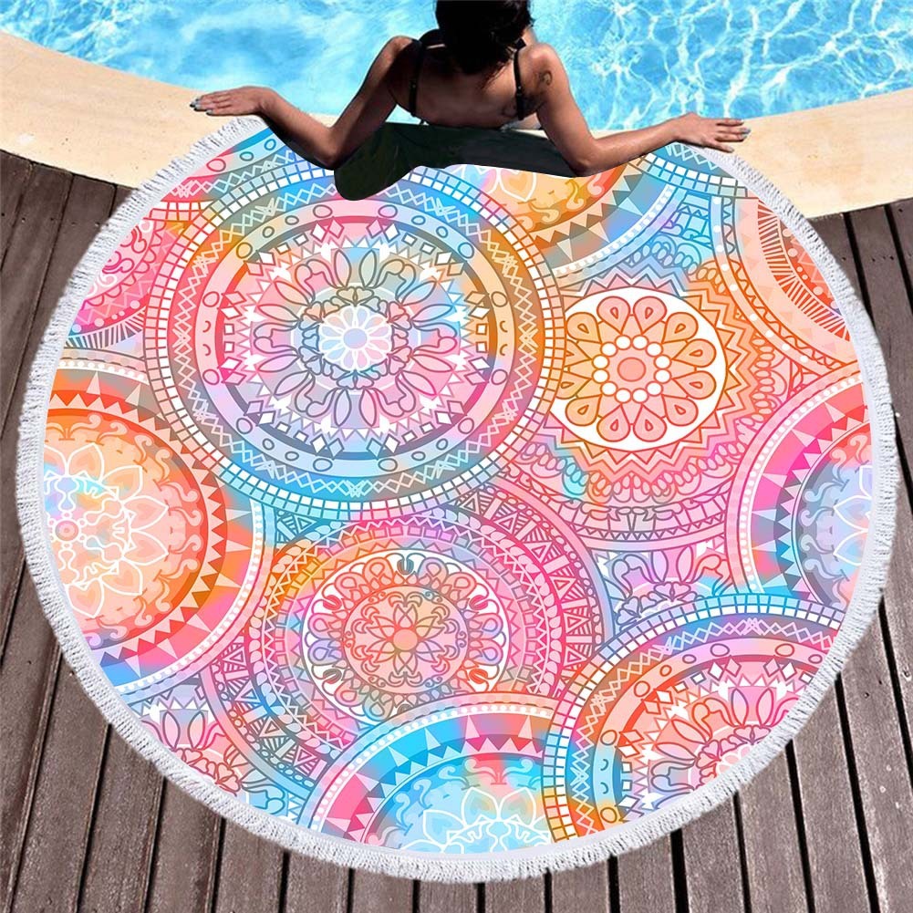 Round Beach Towel