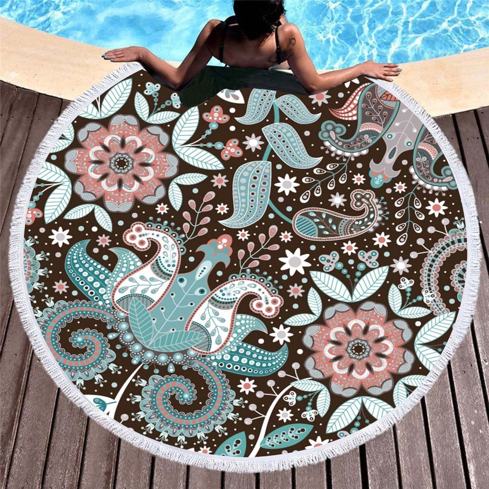 Round Beach Towel