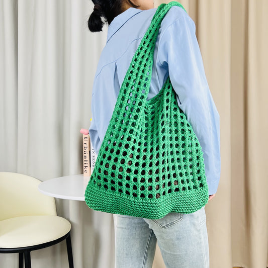 Knitted Beach Bag