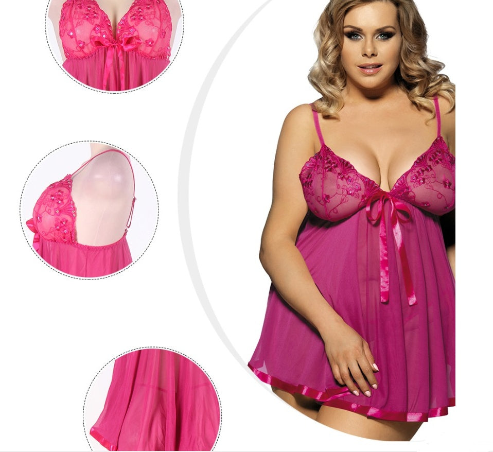 Plus size lingerie