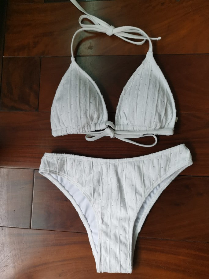 Three-piece Bikini and Cover Skirt