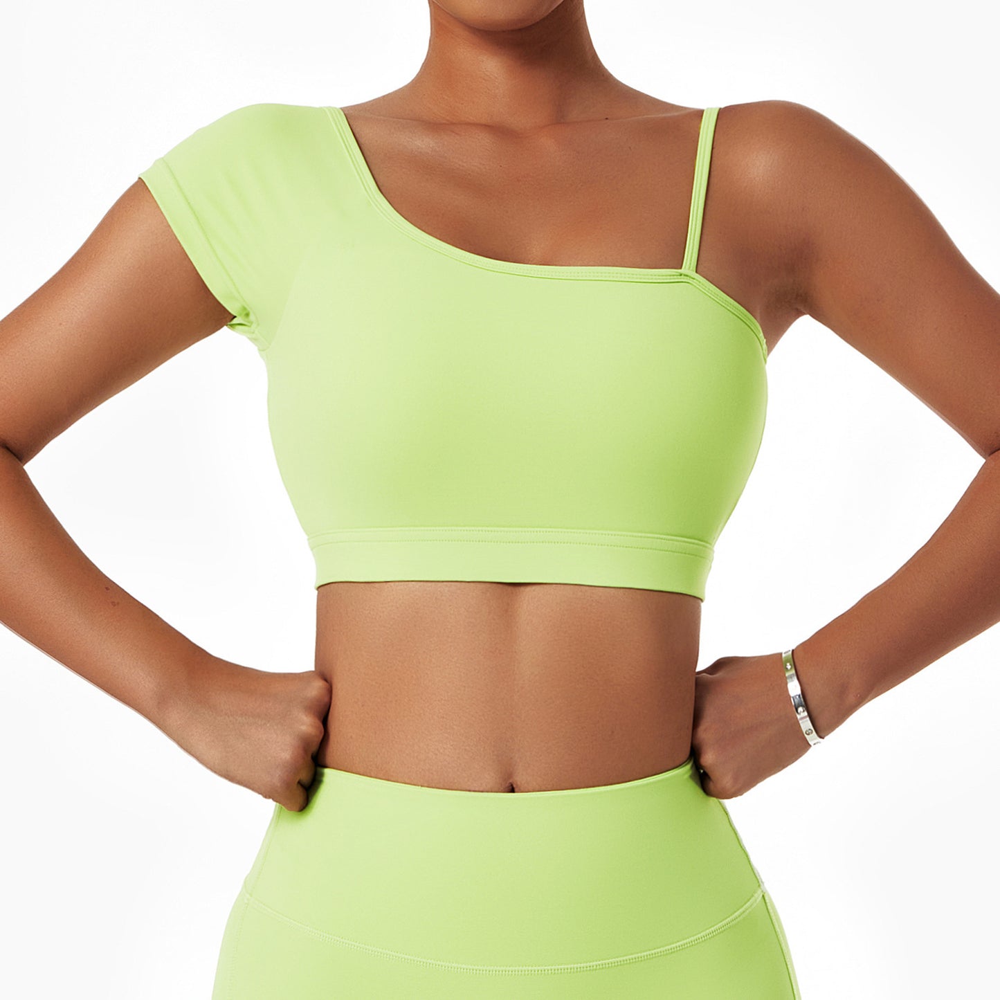 Off-shoulder Gym Wear Set