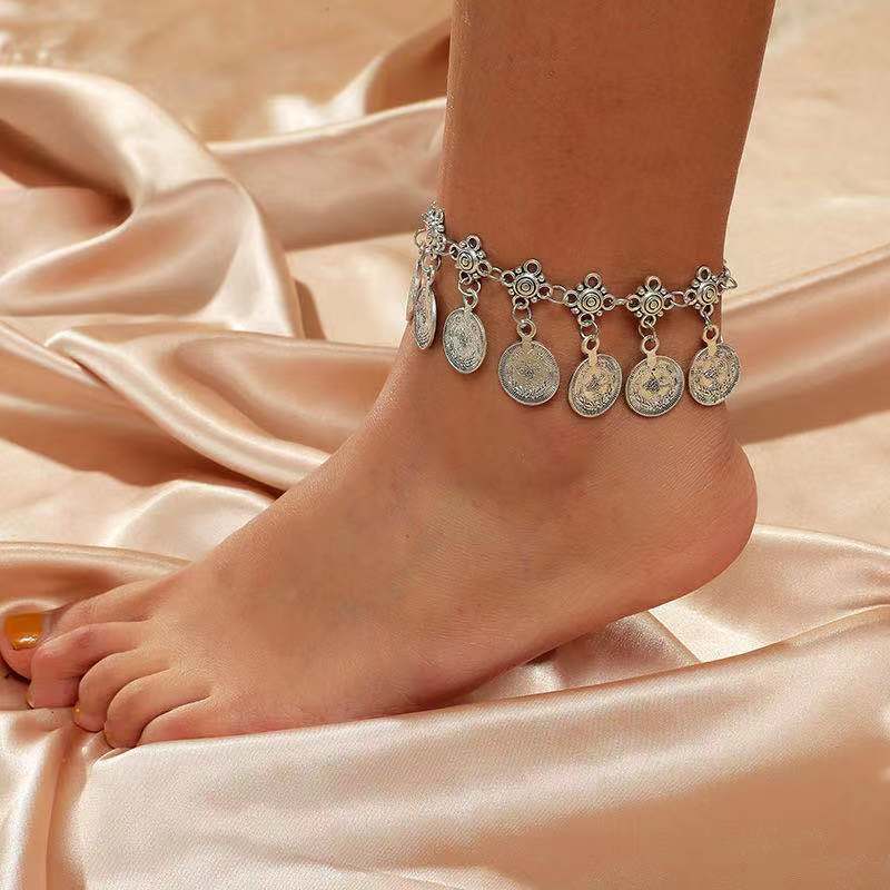 Coin  Beach Anklet