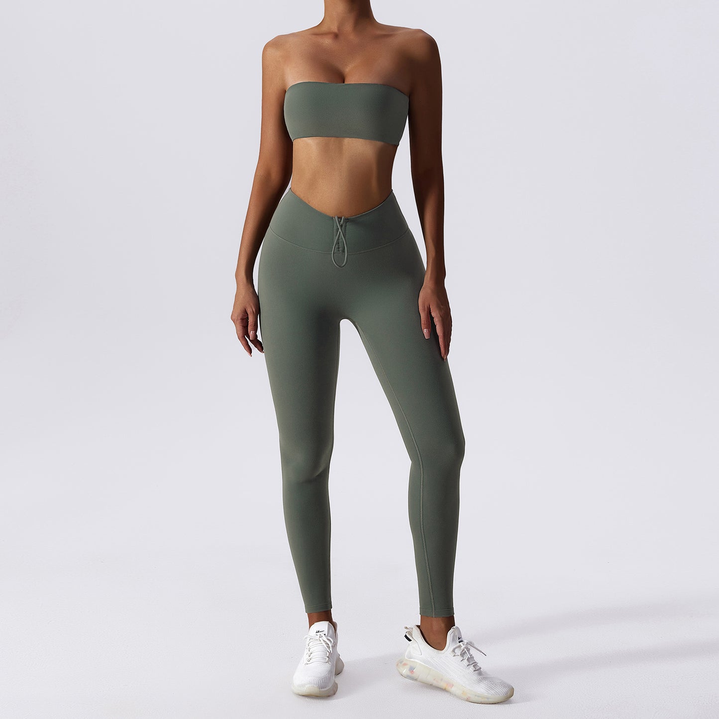 Trendy Yoga Clothes Set