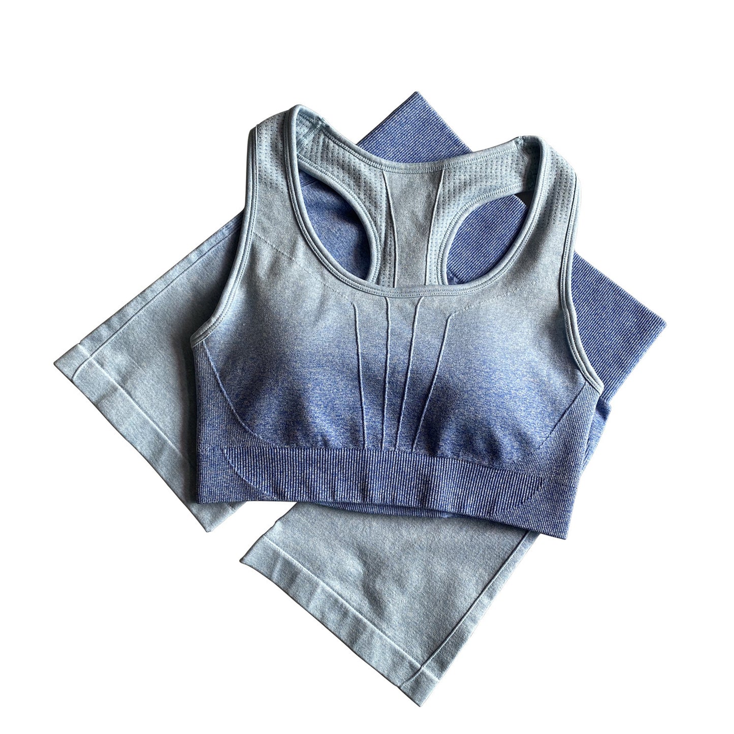 Trendy gym set top and short