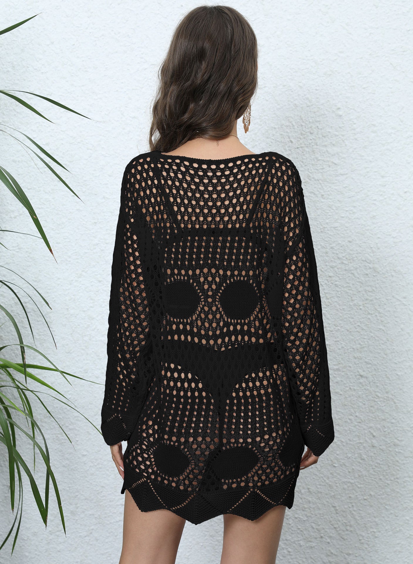 Long sleeves Bikini Cover Up