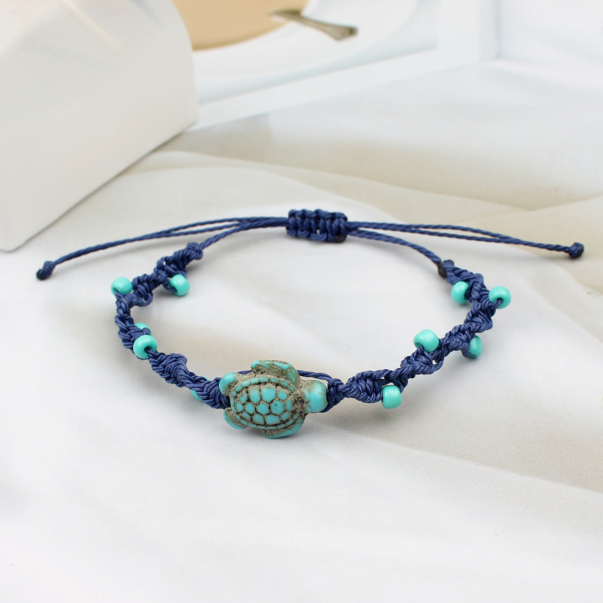 Adjustable Turquoise Beach Bracelet