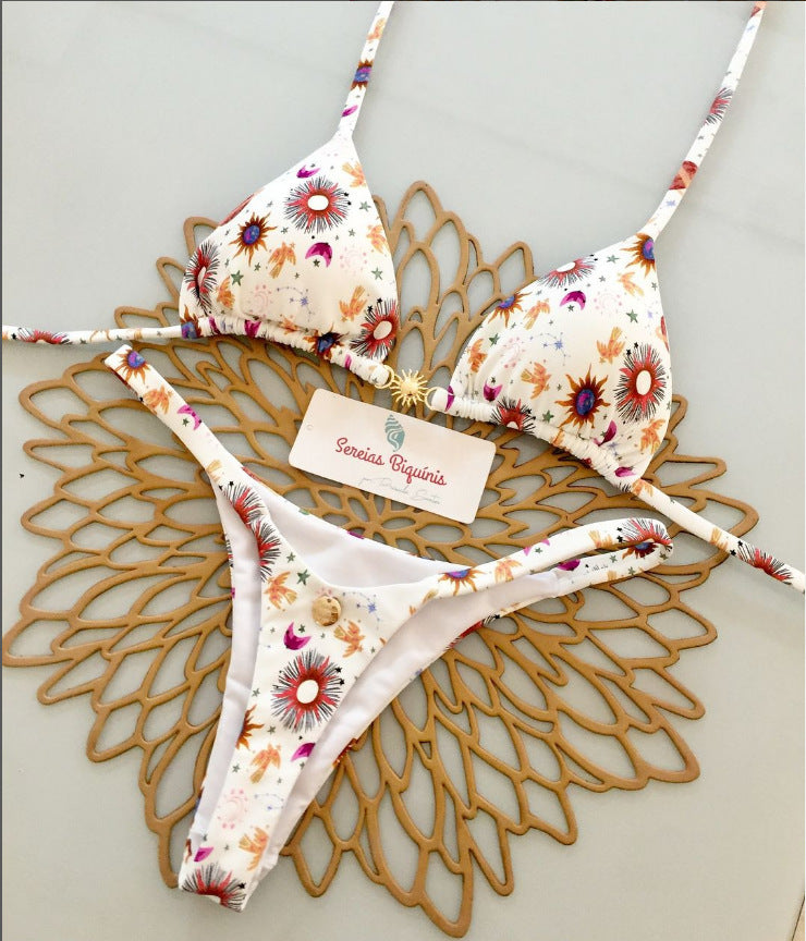 Brezillian Split Bikini Set