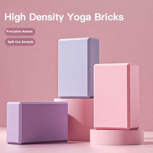 High-Density Foam Blocks for Yoga, Pilates & Fitness