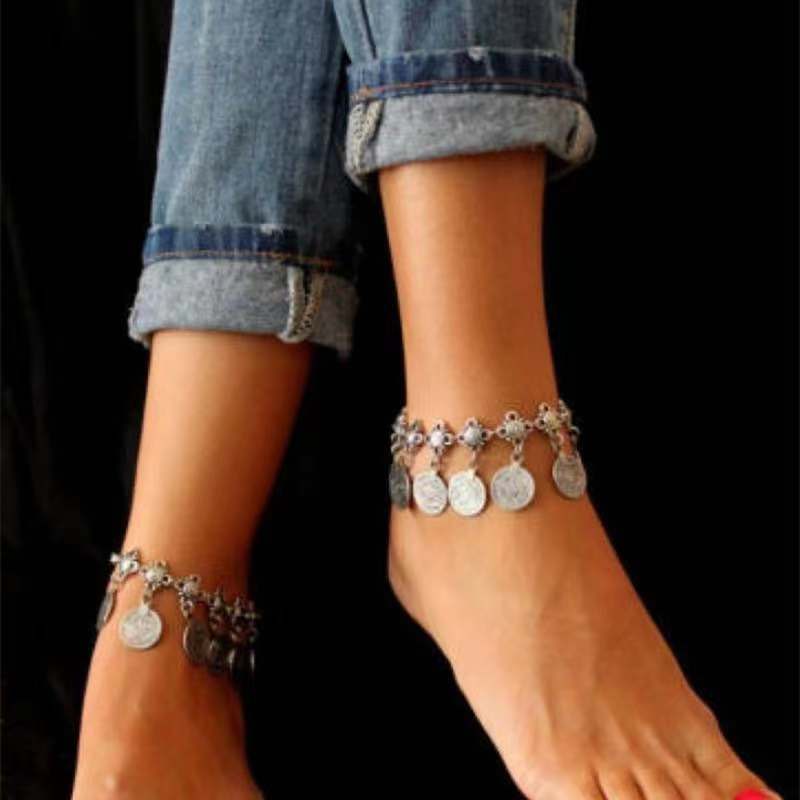 Coin  Beach Anklet