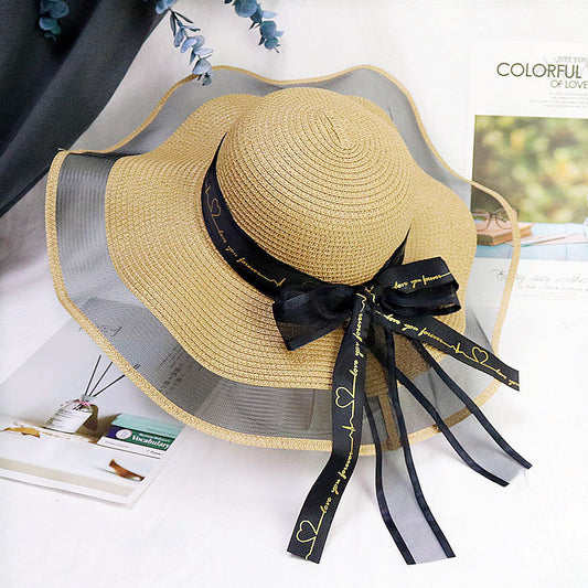 Seaside Foldable Bow Hat