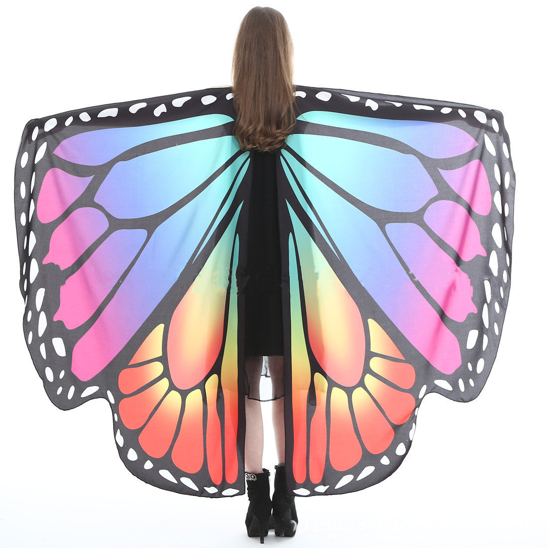 Printed Chiffon Butterfly Beach Towel