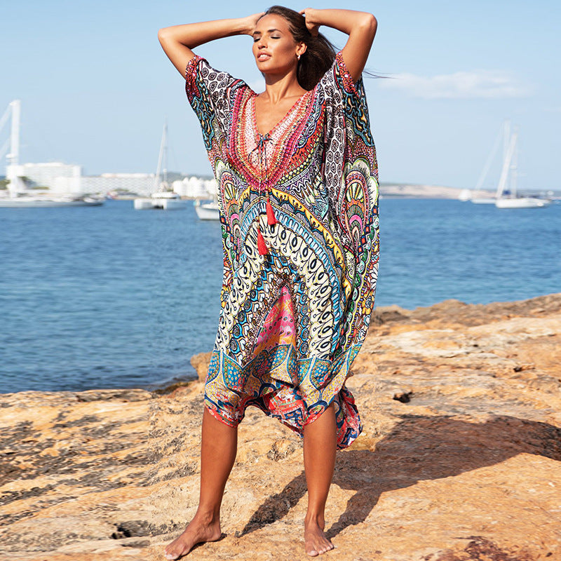 Oversized Loose Bikini Cover-up Robe