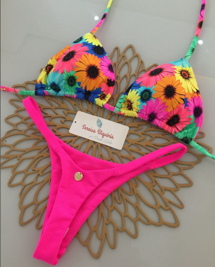 Brezillian Split Bikini Set